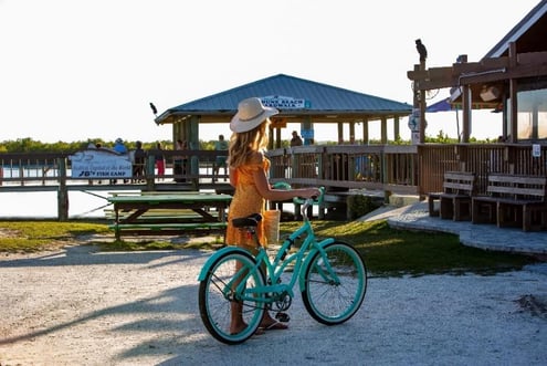 Biking near the Beach - New Smyrna Beach Area, FL