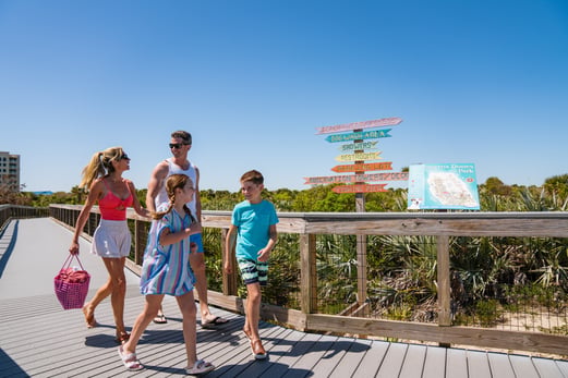 New Smyrna Beach - Smyrna Dunes Park  - Family on Boardwalk - 2025 (Roundhouse Creative)-1