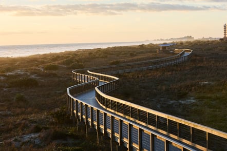 Snyrna Dunes Park Boardwalk
