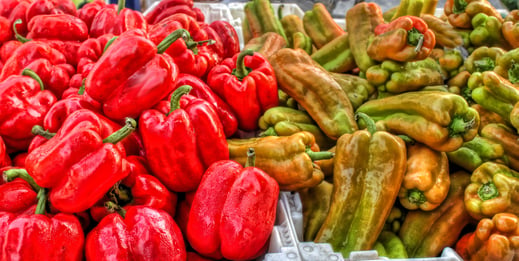 farmers market peppers 