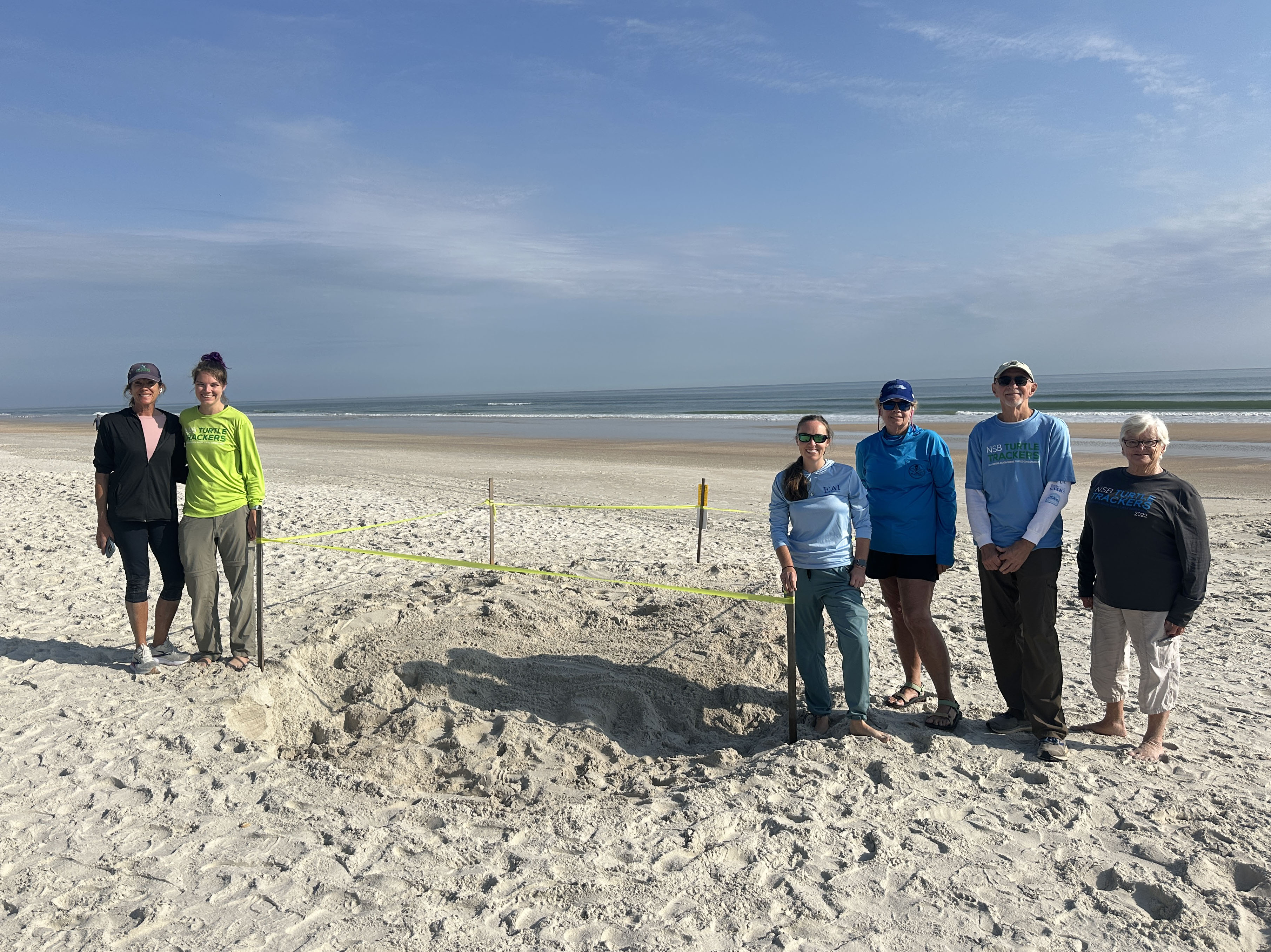 Leatherback Sea Turtle Lays Early Nest in New Smyrna Beach